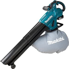 Makita DUB187Z bezvadu lapu pūtējs / putekļu sūcējs 18 V (bez akumulatora, bez lādētāja)