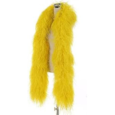 6 Ply Ostrich Feather Boas, 2 M Real Fluffy Natural Crafts,DIY Handicrafts Festival Carnival Costume Scarf Wedding Feather Dress/Skirt Decoration (Color : 04, Size : 20 pcs)