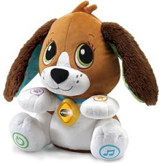 VTech Fido, Speak and Play with Me, Dog Toy that Repeats Everything, Evolutionary Game with 3 Levels of Development, Moves Ears, Italian Language, Batteries Included