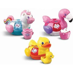 VTech Baby VTH80-411105 Magic'SPLASH Animal Motifs vannas rotaļlieta, daudzkrāsaina