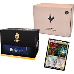 Magic The Gathering Streets of New Capenna Commander Deck — Obscura operācija, minimāls iepakojums, 13 gadus vecāks