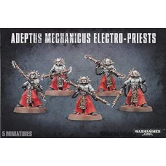 Spēļu darbnīca 99120116009 Warhammer 40 000 40 K Adeptus Mechanicus Fulgurite Electro-Priests (59-15)