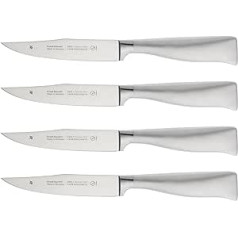 WMF Grand Gourmet steiku nažu komplekts 4 gabali, Ražots Vācijā, 4 Kalti naži, Performance Cut, Īpašs asmens tērauds, Asmens 13,5 cm