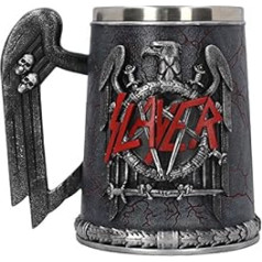 Slayer Eagle Logo Tankard Alus Tankard, Daudzkrāsains