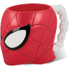 TataWay in viaggio si cresce Marvel Spiderman 3D Figure vīriešu Spider krūze 210 ml ar rokturi