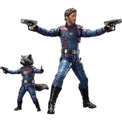 TAMASHII NATIONS — Galaktikas aizbildņi: sēj. 3. — Star Lord & Rocket Raccoon (Guardians of The Galaxy: 3. sēj.), Bandai Spirits SHFiguarts darbības figūra