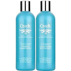 Crack Clean and Soaper Shampoo 10 Oz + Conditioner 10 oz by Crack by Prolocks USA