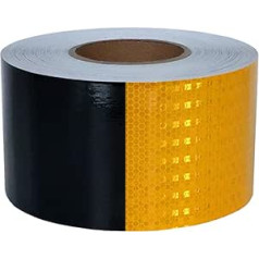 reflektierende Bänder, leuchtende Bänder, Reflektierendes Klebeband, Sicherheitsmarkierungsband, Straßenband, 4 Zoll × 9,8/32,8/164 Fuß, hohe Intensität for Fahrzeuge, Fahrräder, Kleidung, Helme, Brie