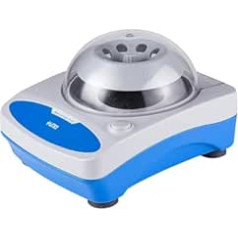 +UXI HL-4K Lab Centrifuge Mini Centrifuge Machine 4000rpm 940xg Scientific Laboratory Mini Centrifuge Table Centrifuge Continuous Microcentrifuge 2 Rotors for 2ml/1.5ml/0.5ml/0.4ml/0.2ml Micro Tubes