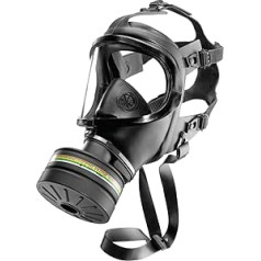 Dräger CDR 4500 Full Respirator Mask Incl. Civil Protection Filter Universal Size Protect Class A2B2E2K2-P3 R D/NBC