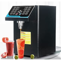 Fruktoseautomat 7,5 L 450 W Fruktoze Dosiermaschine Fructose Maker 25 * 36 * 40 cm für Restaurants Cafe Snackbar Schwarz