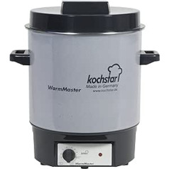 Kochstar WECK Einkochautomat WarmMaster Basic (Einkochtopf mit Thermostat, ohne Uhr, 230V, 1800 W, 27 L) 24115, 41,5 x 45,5 x 36,7 cm