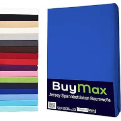 ‎Buymax Jersey Fitted Sheet Cotton Flat Sheet