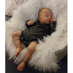 Zero pam Reborn Baby Dolls Boy 20 collu guļošs jaundzimušais mīksts lelles, dzīvs, silikona lelles, dzīvs mazulis ar manekenu un pudelīti