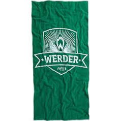 SV Werder Bremen roku dvielis vannas dvielis pludmales dvieļu augšdaļa 90 x 180 cm zaļa