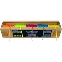 West Coast Paracord Variety Supplies Type III 550 Paracord Box Set - 100 Feet Spool of 5 Colours