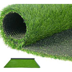 uyoyous 30 mm Premium Artificial Grass, Simulation Lawn Carpet, Rolled Lawn, Garden Lawn for Balcony, Villa, Garden, Courtyard, Private Lawn, Football Field, Nursery, Wedding Decoration (200 x 300 cm)