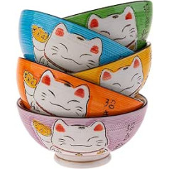 lachineuse , Chat Japonais porcelāna bļodas