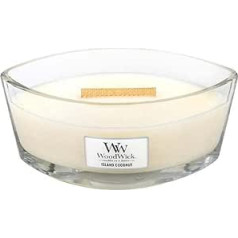 Woodwick oblong scented candle with crackling wick