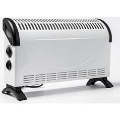 Electric Heater with Thermostat 52 x 16 x 33 (L x W x H) Mobile Fan Heater 1800 W Energy-Saving Mobile Convection Electric Heater