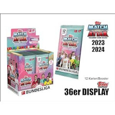 Topps Bundesliga Match Attax 23/24 Full Box (36 pakas / 432 kartes)