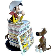 Plastoy SAS PLA00391 Lucky Luke un Rantanplan Book Stack