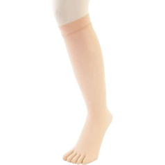 TOETOE LEGWEAR Plain Nylon Knee-High