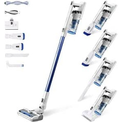 TAURUS Ultimate Go Animal Vertical Cordless Vacuum Cleaner Extra Accessory for Pet Hair Lithium Battery 2 Speed LED Light Light and Quiet 22.2V White 22.2V 510G000066026