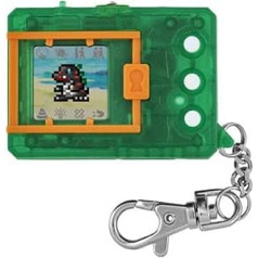 Bandai Digital Monster Digimon Color Vpet V-Pet versija 5 Japānas versija — caurspīdīga zaļa