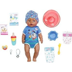 BABY Born Zapf Creation 831656 Magic Boy DoC 43 cm & 826508 Nappies for 43 cm Doll - Easy for Small Hands, Creative Play Promotes Empathy & Social Skills for Toddlers from 3 Years