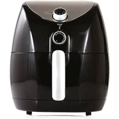 Tower T17021 karstā gaisa cepeškrāsns visai ģimenei ar ātru gaisa cirkulāciju — 60 minūšu taimeris — Airfryer 4,3L 1500W — melns