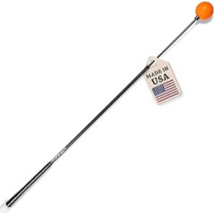 Orange Whip Golfschwungtrainer-Hilfe, patentiert verbesserten Rhythmus, Flexibilität, Balance, Tempo und Starke