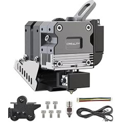 Creality Sprite tiešā piedziņas ekstrūdera Pro komplekts, pilna metāla ekstrūdera jaunināšanas komplekts Ender 3/Ender 3 v2/Ender 3 Pro/Ender 3 Max 3D printerim, Dual Gear Dual Fan Design, atbalsta BL Touch/CR Touch