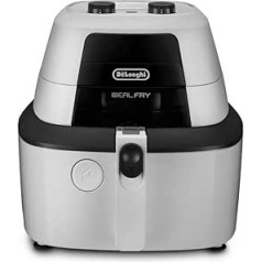 De'Longhi Heißluftfritteuse IdealFry FH2133 Multicooker ar 4-in-1 Funktion, auch zum Brotbacken, 1600 W, Weiß