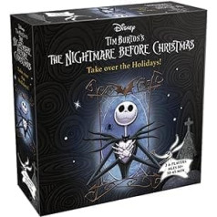 Mixlore Mr Jack The Nightmare Christmas Card Game - Fast Tactical Game with Unique Character Games for Ultimate Holiday Wins, Fun Family Game from 10 Years, 2 to 6