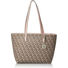 DKNY Women's Bryant MD Zip Medium Tote, Light Brown, Light brown