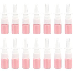 EXCEART 5 ml PET Sprühflaschen, klar, nachfüllbar, Behälter, Nasenspray, leere Reiseflaschen, 1 Set, 50 Stück