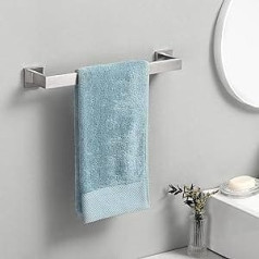 KES SUS304 Stainless Steel Towel Rail 40 cm Hand Towel Holder Shower Towel Holder Brushed A2500S40-2