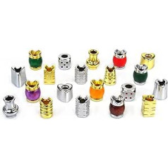 12 Fire Killer Chrome Gold + Assorted Colours for Ashtray Fire Extinguisher Both Sides Open Heavy Quality