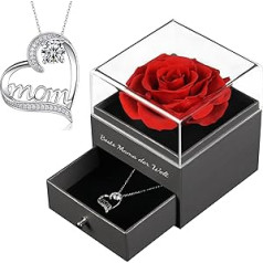 Yamonic Mother's Day Rose, Mother's Day Gifts for Mum, Best Mum in the World Mother, Eternal Rose with 