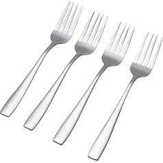 Asking Set of 12 Dessert Forks, Stainless Steel Dessert Forks, Rustproof Dessert Forks