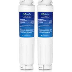 2 x EcoAqua water filters, compatible with Bosch Ultra Clarity