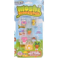 Moshi Monsters Moshlings Mr. Snoodle, Oddie, Scamp, Roxy & Hamphrey Pencil Topper