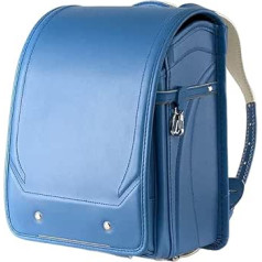 Schultasche, japanischer Stil, Schultasche für Jungen und Mädchen, Büchertaschen-Rucksack mit reduzierter Belastung, braun