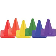 Champion Sports Hi Visibility Flexible Vinyl Cones