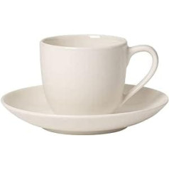 Villeroy & Boch For Me 6-daļīgs brokastu komplekts, universāls talants, augstākās kvalitātes porcelāns, mazgājams trauku mašīnā un piemērots mikroviļņu krāsnī