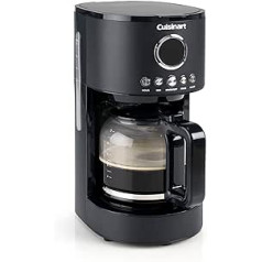 Cuisinart Neutrals Collection DCC780E Filter Coffee Maker Matte Slate Grey Finish with Trendy Chrome Detailing Capacity 12-18 Cup Coffee