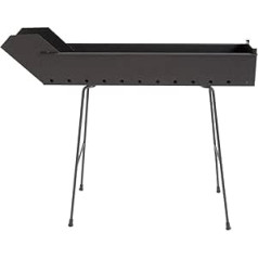 Cruccolini BA13 Holzkohlegrill, schwarz, 71 x 13 x 51 cm