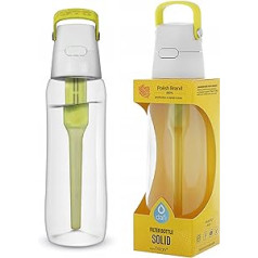 EMBRO DAFI filtrēta ūdens pudele, cieta 0,7 l - dzeltena