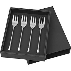 Broste Copenhagen Sletten 14479042 Cake Fork Set, Stainless Steel